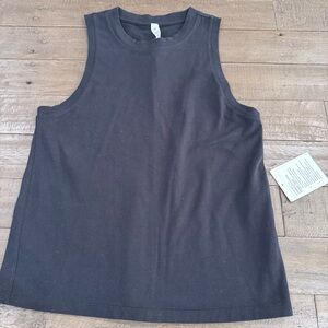 Lululemon NWT classic fit cotton jersey tank size 2